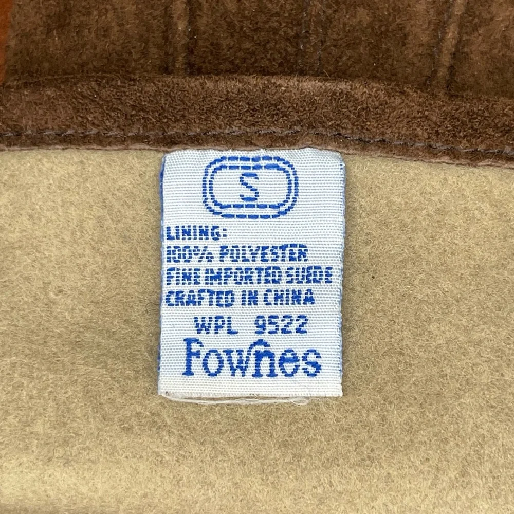 Fownes suede gloves